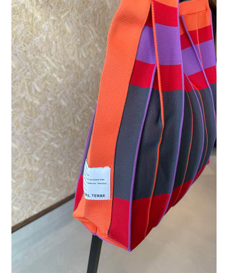MARECHAL TERRE ★ pleats knit bag