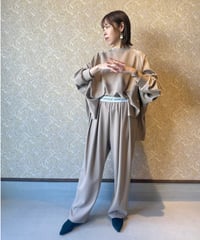 MARGAUX VINTAGE ★ logo waist tuck pants