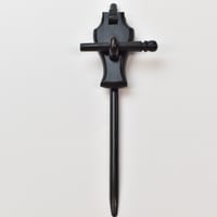 b-005-1_____フルラッチ　ナス型　黒檀