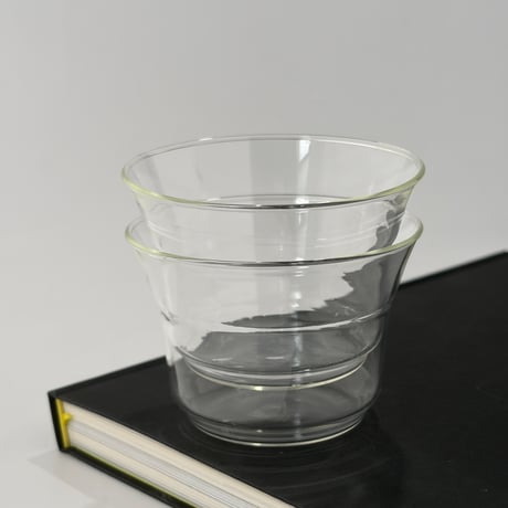 JENAER GLAS（イエナグラス）｜ドイツ製ヴィンテージ｜耐熱ガラスのカップ ｜２点セット