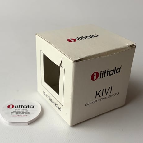 iittala（イッタラ）｜Kivi（キビ）キャンドルホルダー｜アップルグリーン　※箱付き