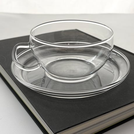 JENAER GLAS（イエナグラス）｜ドイツ製｜耐熱ガラスのカップ＆ソーサーセット