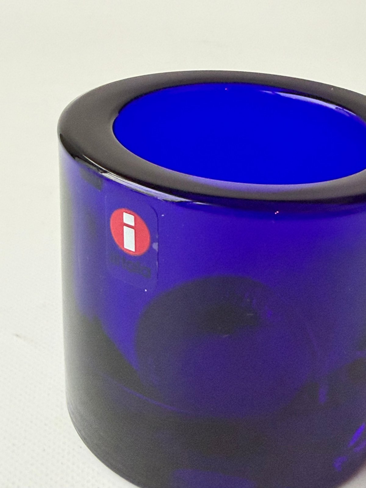 iittala（イッタラ）｜Kivi（キビ）キャンドルホルダー｜コバルト