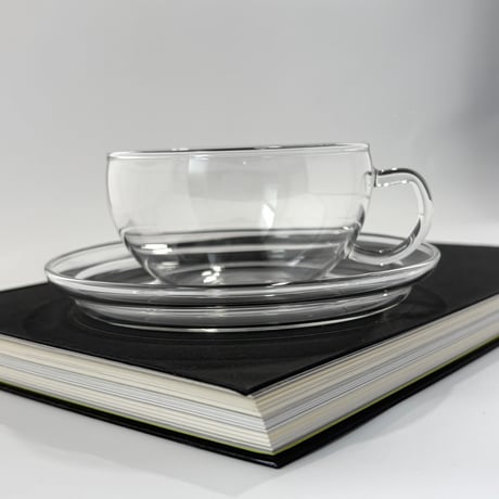 JENAER GLAS（イエナグラス）｜ドイツ製｜耐熱ガラスのカップ＆ソーサーセット