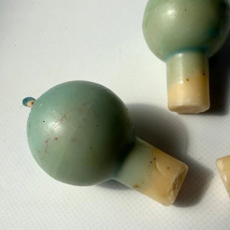 Nuutajärvi（ヌータヤルヴィ）｜Lumme（ルンメ）｜小さなガラスのキャンドルホルダー ｜Vintage Candle付　在庫３点
