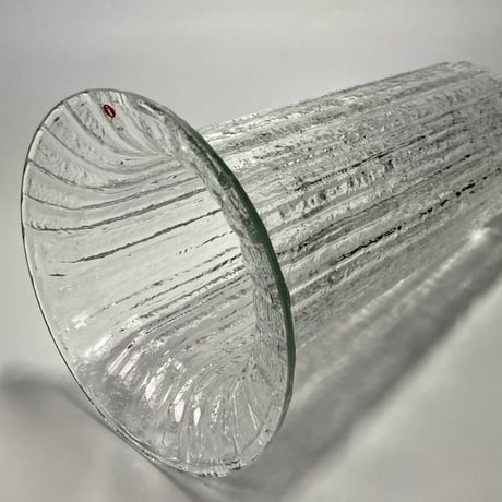 iittala（イッタラ）／Vertica（ヴェルティカ）／Timo Saraneva（ティモ・サルパネヴァ）／廃盤／大型のフラワーベース／H33cm