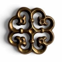 Kalevala Koru（カレワラ コル）｜ブロンズ ブローチ｜アラベスク