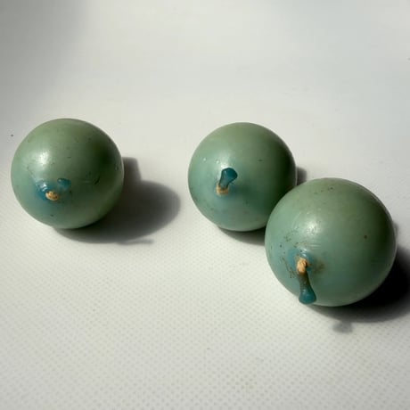Nuutajärvi（ヌータヤルヴィ）｜Lumme（ルンメ）｜小さなガラスのキャンドルホルダー ｜Vintage Candle付　在庫３点