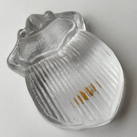 Royal Krona（ロイヤルクローナ）｜Lisa Larson（リサ・ラーソン）｜小さなガラスオブジェ｜カブトムシ