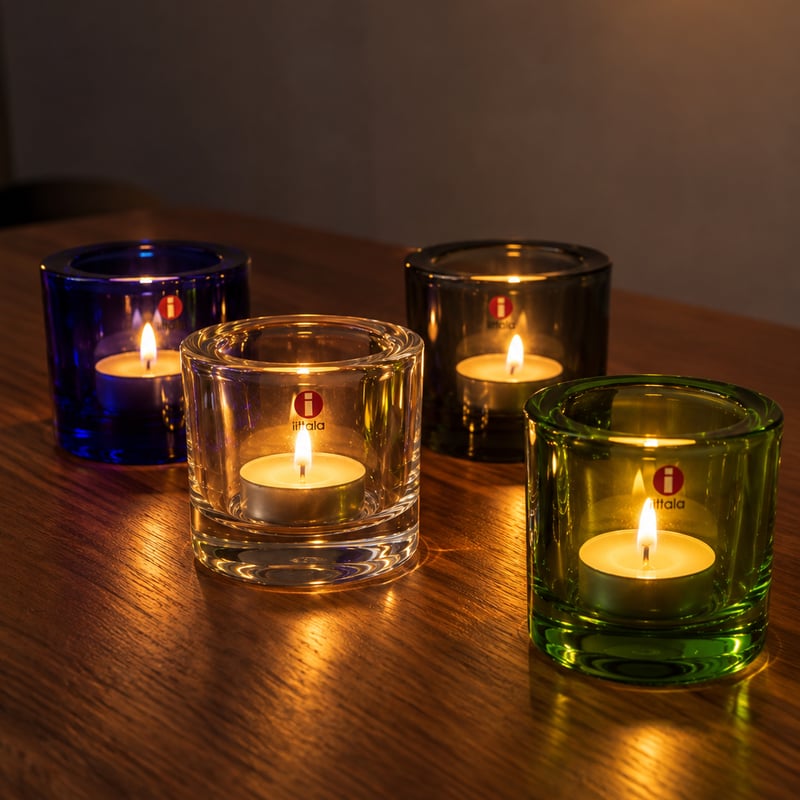 iittala（イッタラ）｜Kivi（キビ）キャンドルホルダー｜クリア | HYGGE