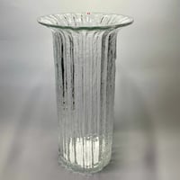 iittala（イッタラ）／Vertica（ヴェルティカ）／Timo Saraneva（ティモ・サルパネヴァ）／廃盤／大型のフラワーベース／H33cm