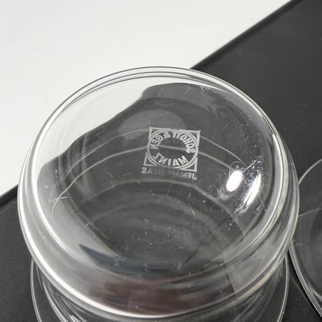 JENAER GLAS（イエナグラス）｜ドイツ製ヴィンテージ｜耐熱ガラスのカップ ｜２点セット