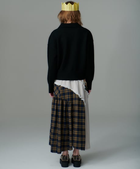 48℃ knit tops / black