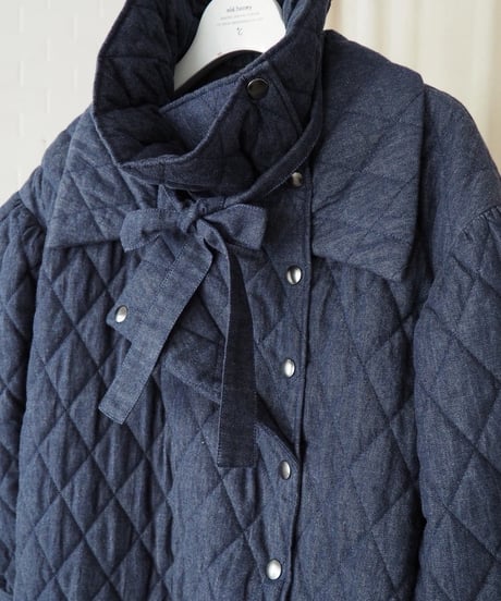70℃ long coat / indigo