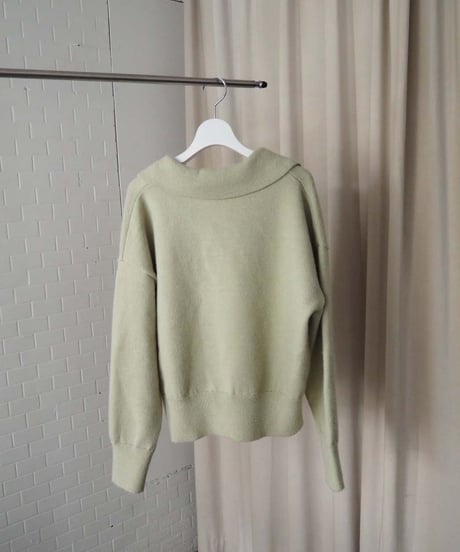 48℃ knit tops / green