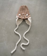 72℃ knit cap / beige