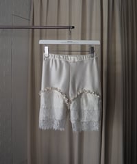 45℃ pants / white