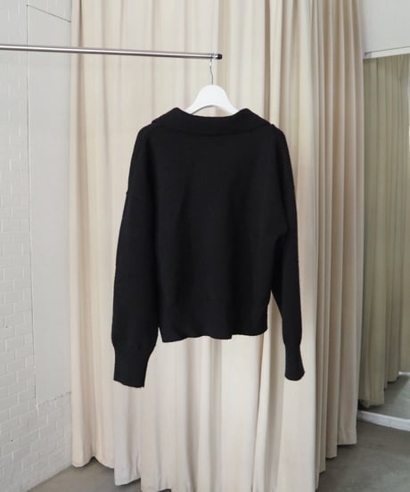 48℃ knit tops / black