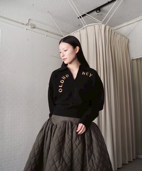 48℃ knit tops / black