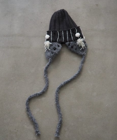 72℃ knit cap / charcoal