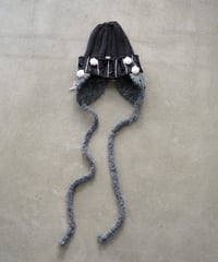 72℃ knit cap / charcoal