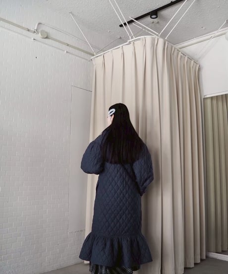 70℃ long coat / indigo