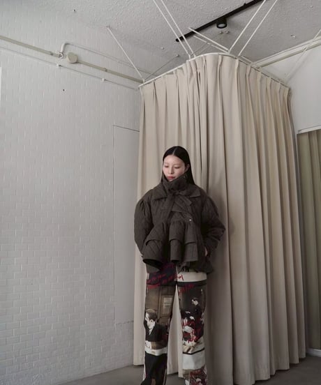 72℃ short coat / khaki