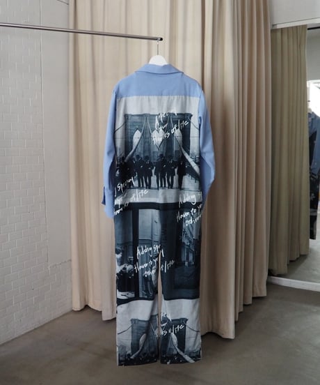 42℃ jumpsuit / blue