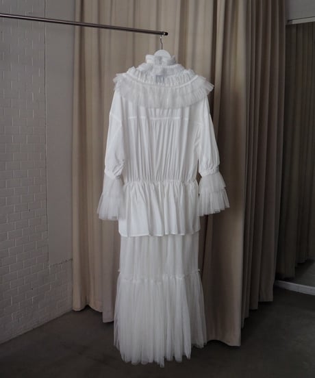 79℃ long shirt / white