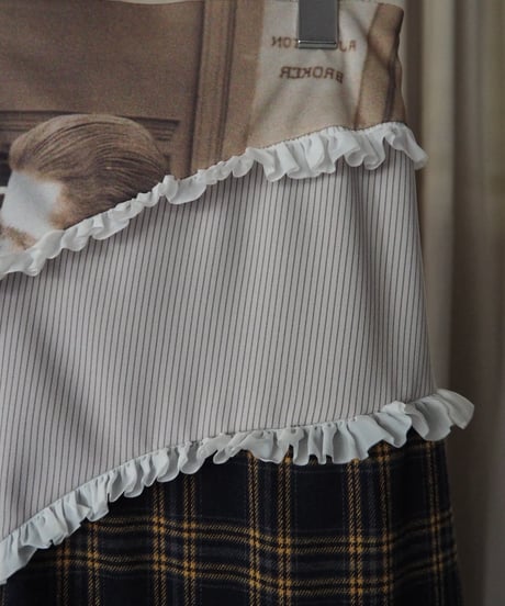 66℃ skirt / beige