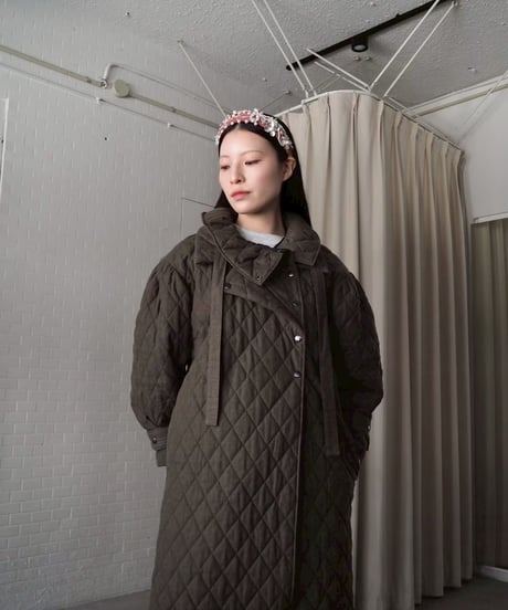 70℃ long coat / khaki