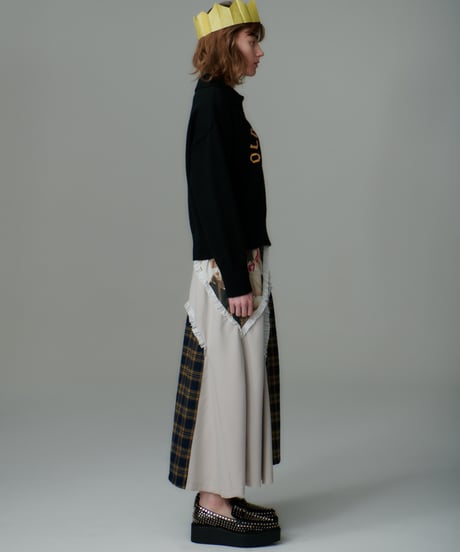 66℃ skirt / beige