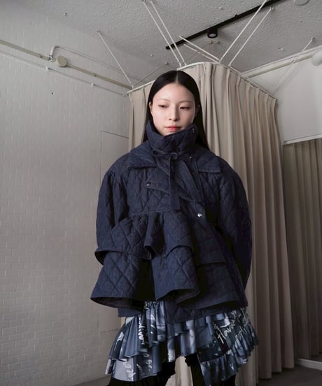 72℃ short coat / indigo