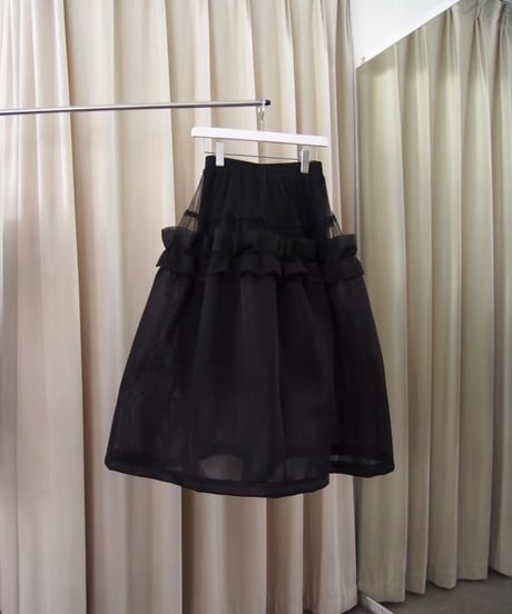 74℃ skirt / black