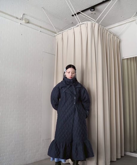 70℃ long coat / indigo