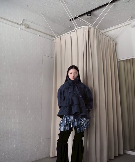 72℃ short coat / indigo