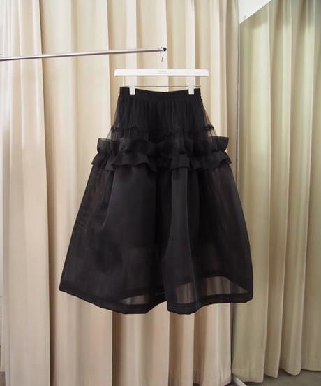 74℃ skirt / black