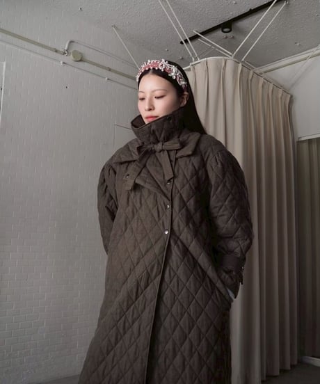 70℃ long coat / khaki
