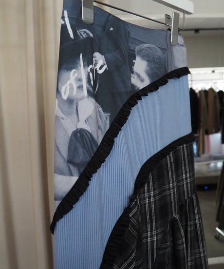 66℃ skirt / gray