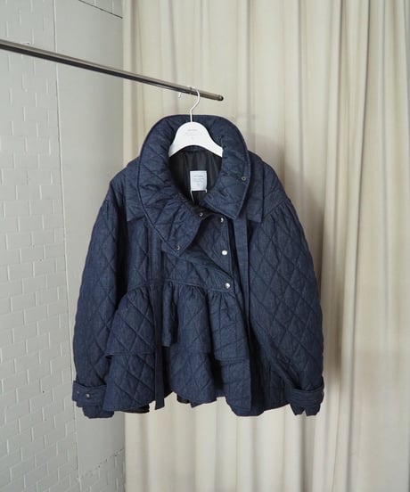 72℃ short coat / indigo