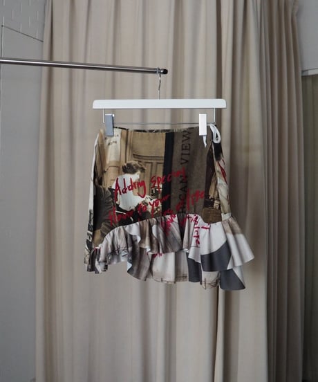 61℃ wrap skirt / beige