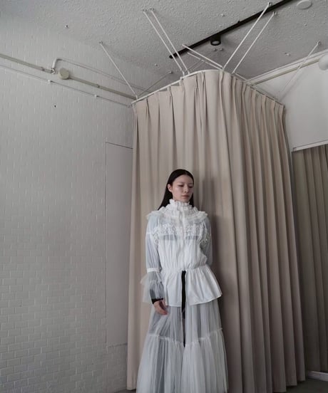 79℃ long shirt / white
