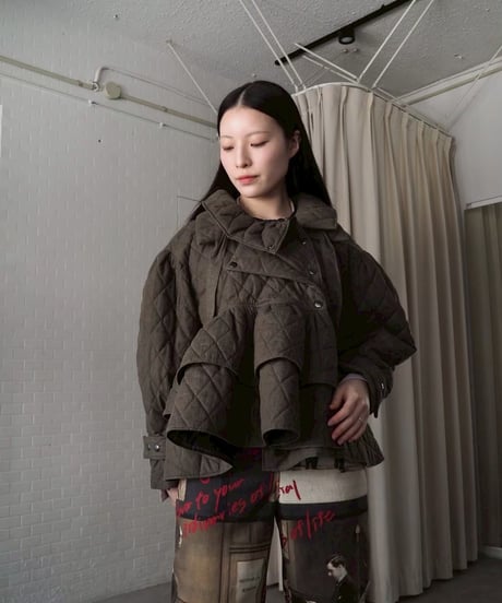72℃ short coat / khaki