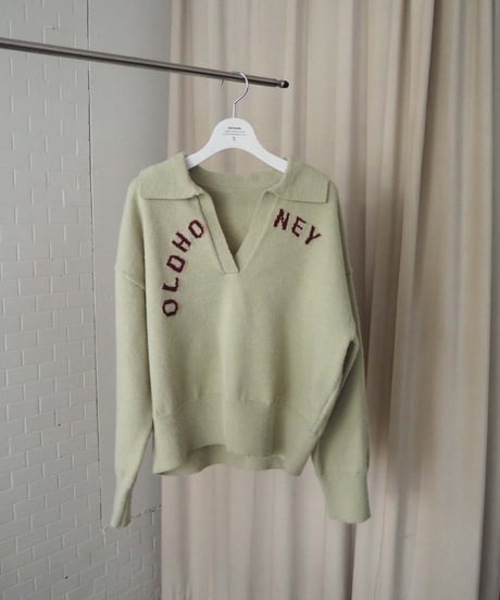48℃ knit tops / green