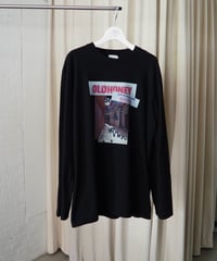 40℃ long Tshirt / black
