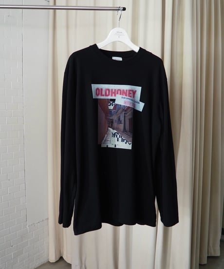40℃ long Tshirt / black
