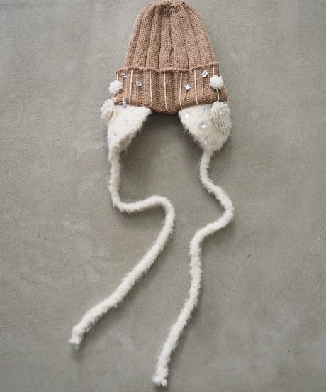 72℃ knit cap / beige