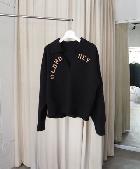 48℃ knit tops / black