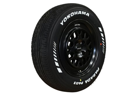 HARDCARGOオリジナルホイール　HCW005　タイヤホイール４本セット【PARADA 175/75R14C】