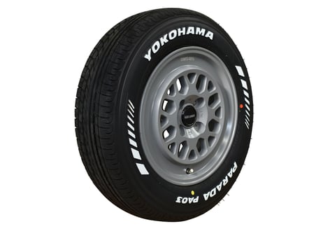 HARDCARGOオリジナルホイール　HCW005　タイヤホイール４本セット【PARADA 175/75R14C】